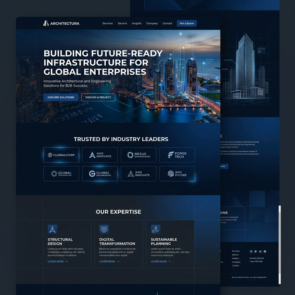 Corporate AI Site Preview