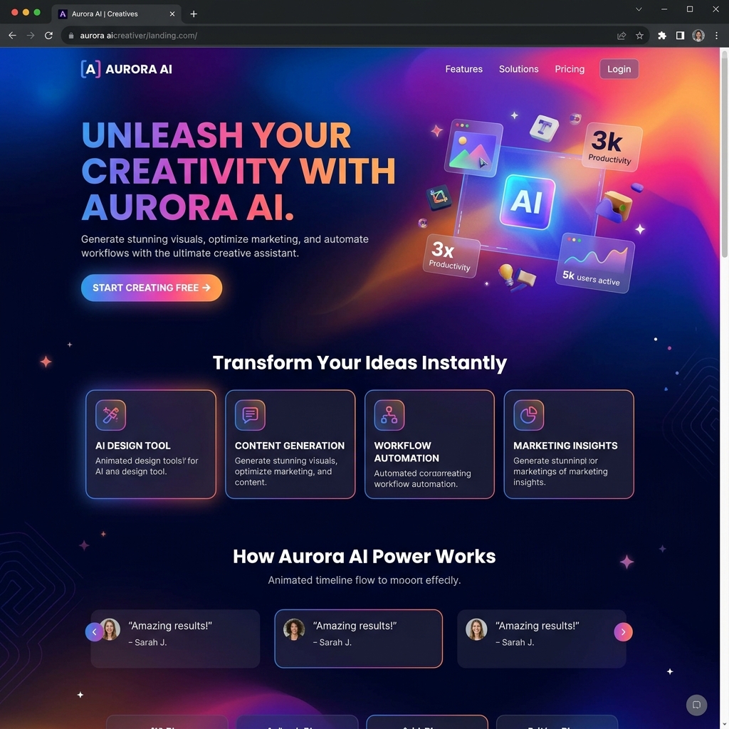 Landing Page AI Preview